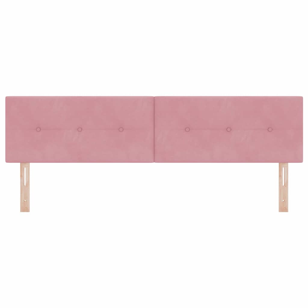 Tête de lit avec tête de lit Rose 180 cm Cuir synthétique - XIOS