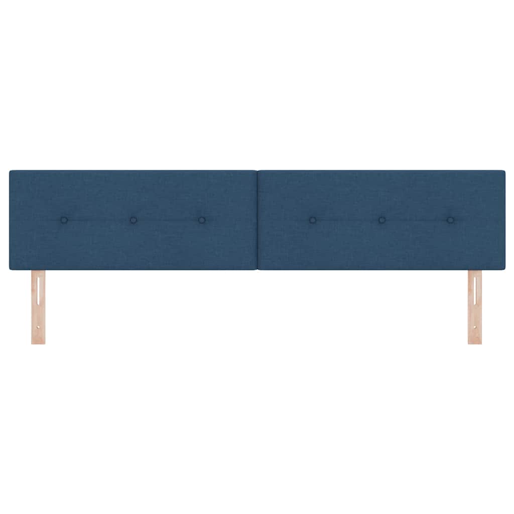 Tête de lit avec tête de lit Bleu 200 cm Cuir synthétique - XIOS