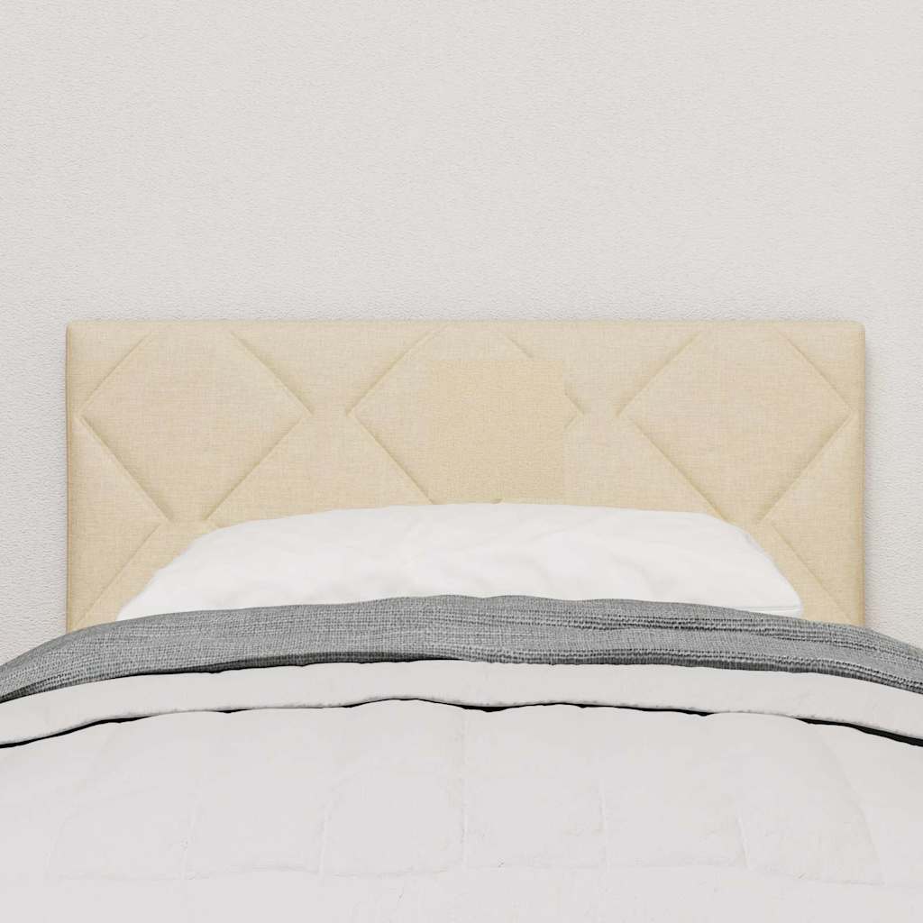 Tête de Lit en Tissu Géométrique Crème 80 cm tissu - XIOS