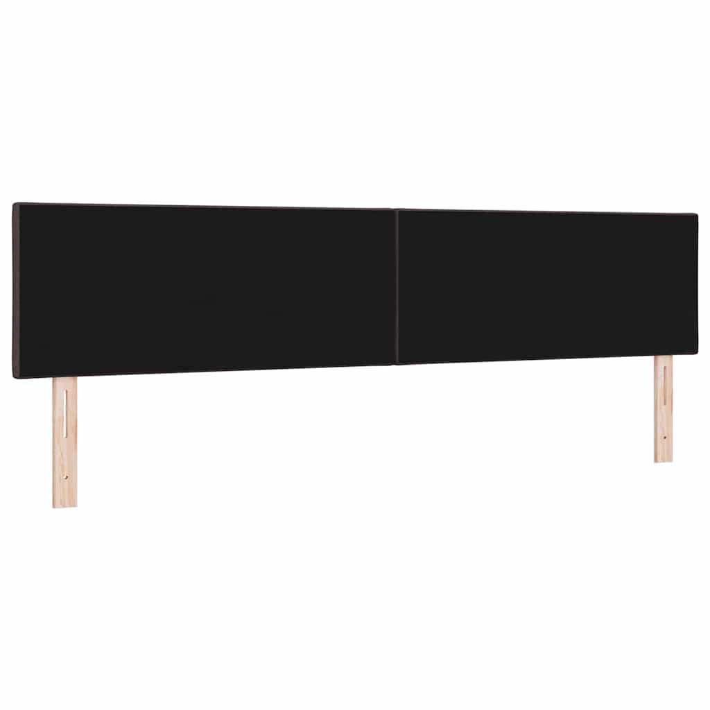 Tête de lit Marron foncé 200 cm Cuir synthétique - XIOS