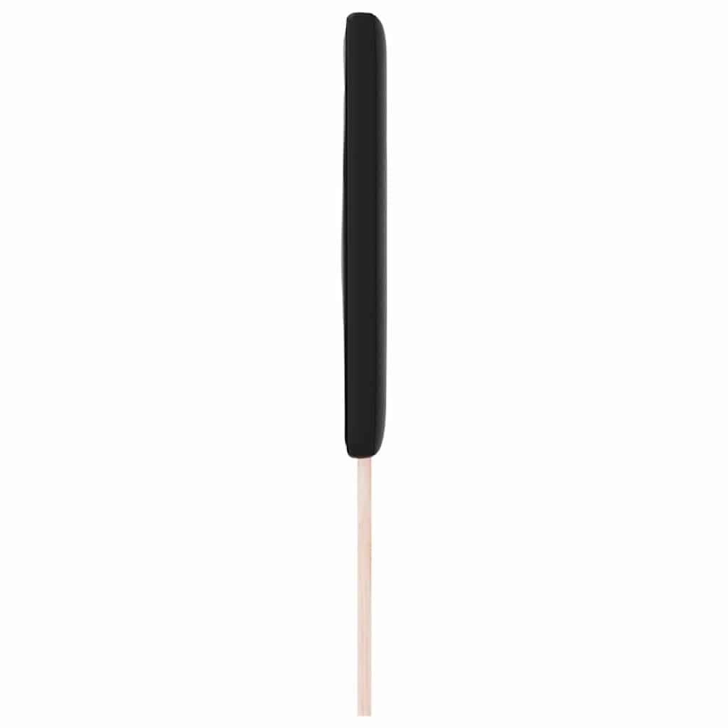 Tête de lit avec des lumières à LED Noir 200 cm PVC - XIOS