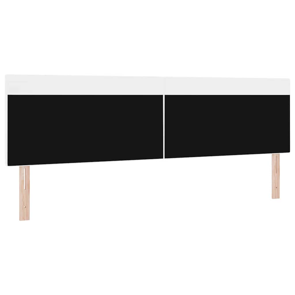 Tête de lit avec des lumières à LED Blanc 200 cm PVC - XIOS
