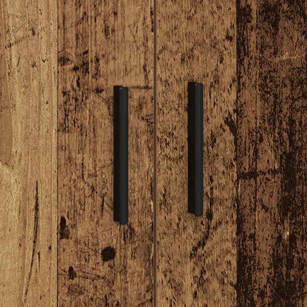 Armoire de rangement 2 pcs Bois ancien 127 x 41 x 40 cm - XIOS