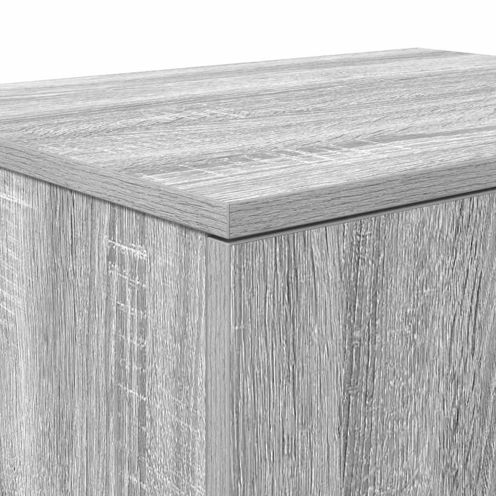 Armoire de rangement 2 pcs Gris Sonoma 118 x 41 x 40 cm - XIOS
