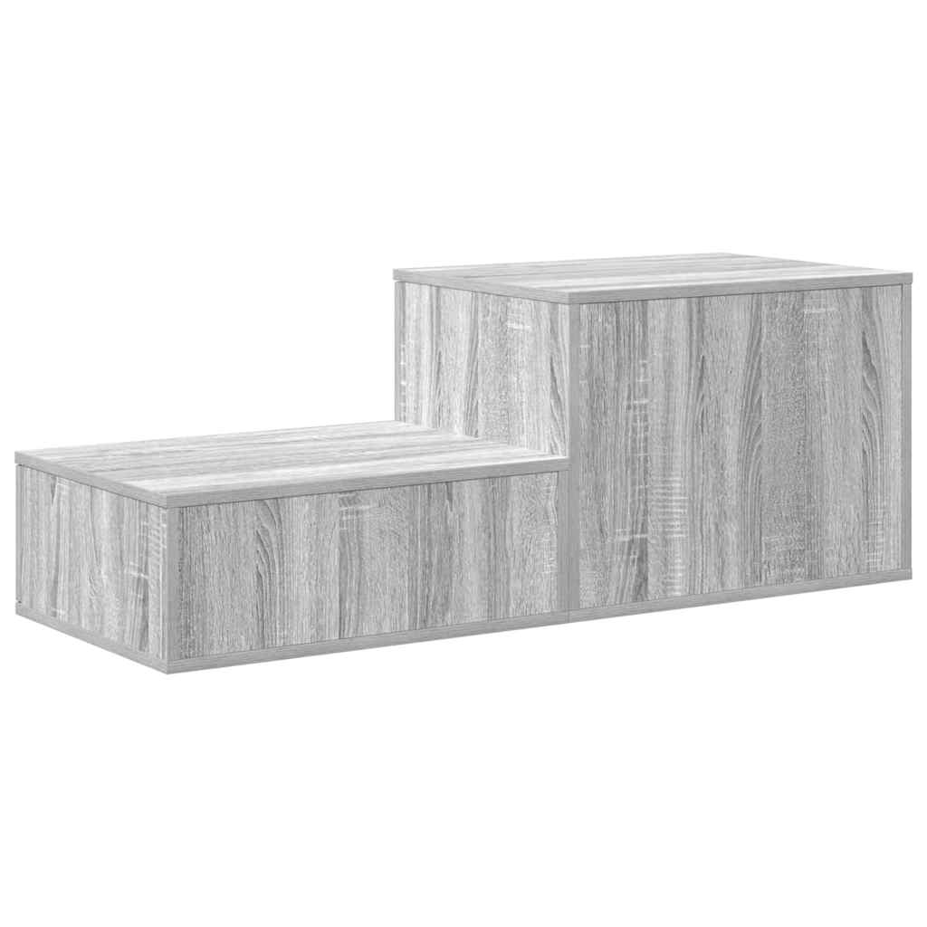 Armoire de rangement 2 pcs Gris Sonoma 118 x 41 x 40 cm - XIOS