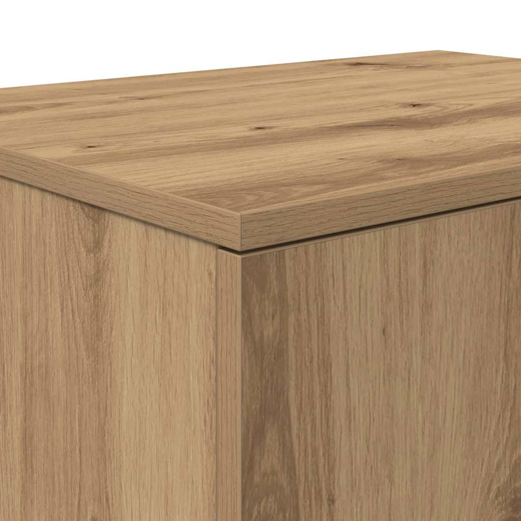 Armoire de rangement 2 pcs Chêne artisanal 118 x 41 x 40 cm - XIOS