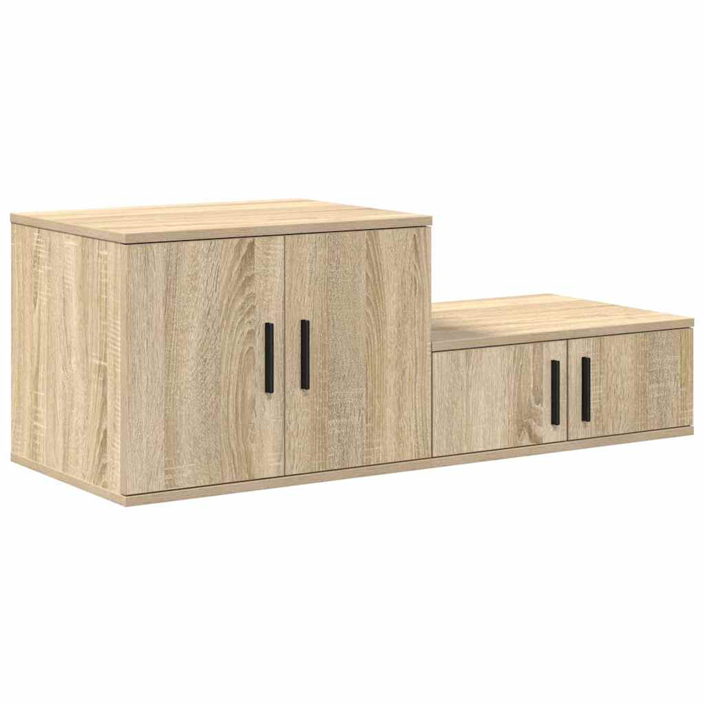 Armoire de rangement 2 pcs Chêne Sonoma 103 x 41 x 40 cm - XIOS