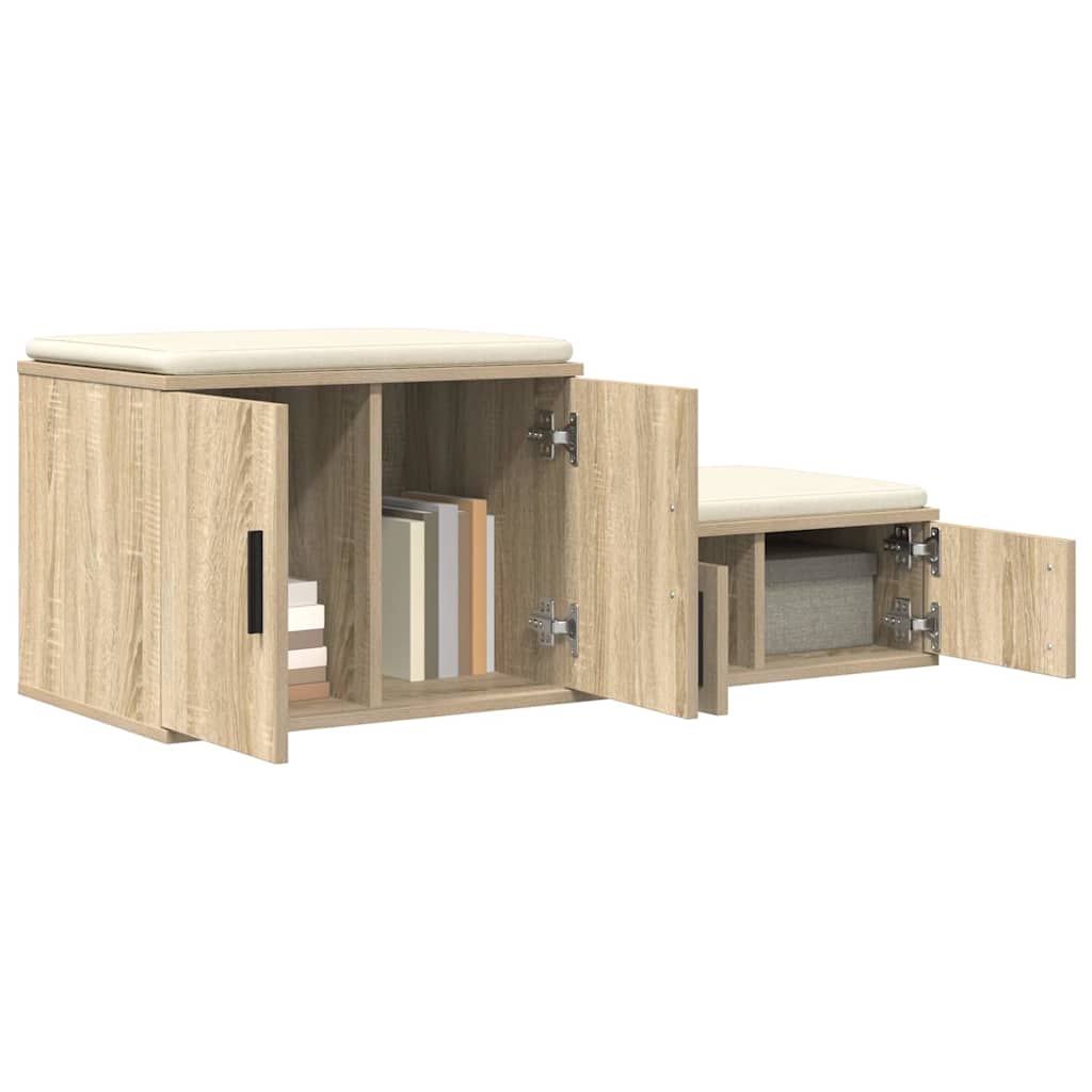Armoire de rangement 2 pcs Chêne Sonoma 103 x 41 x 40 cm - XIOS