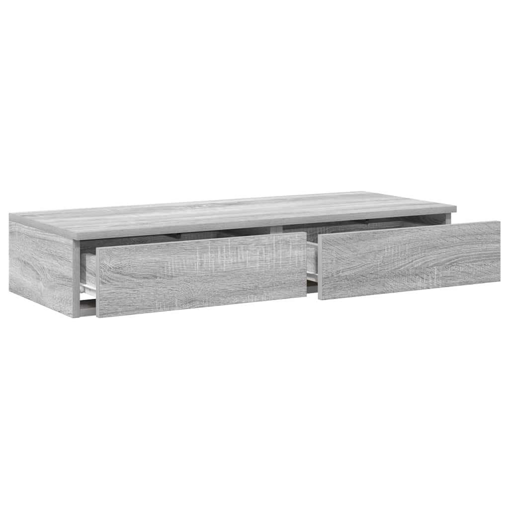 Tiroirs de lit avec tiroir Gris Sonoma 100 x 36,5 x 16,5 cm - XIOS