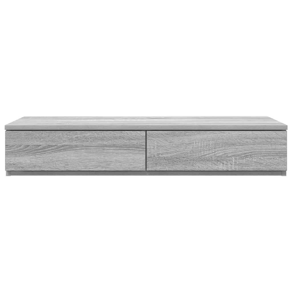 Tiroirs de lit avec tiroir Sonoma gris 90 x 36.5 x 16.5 cm