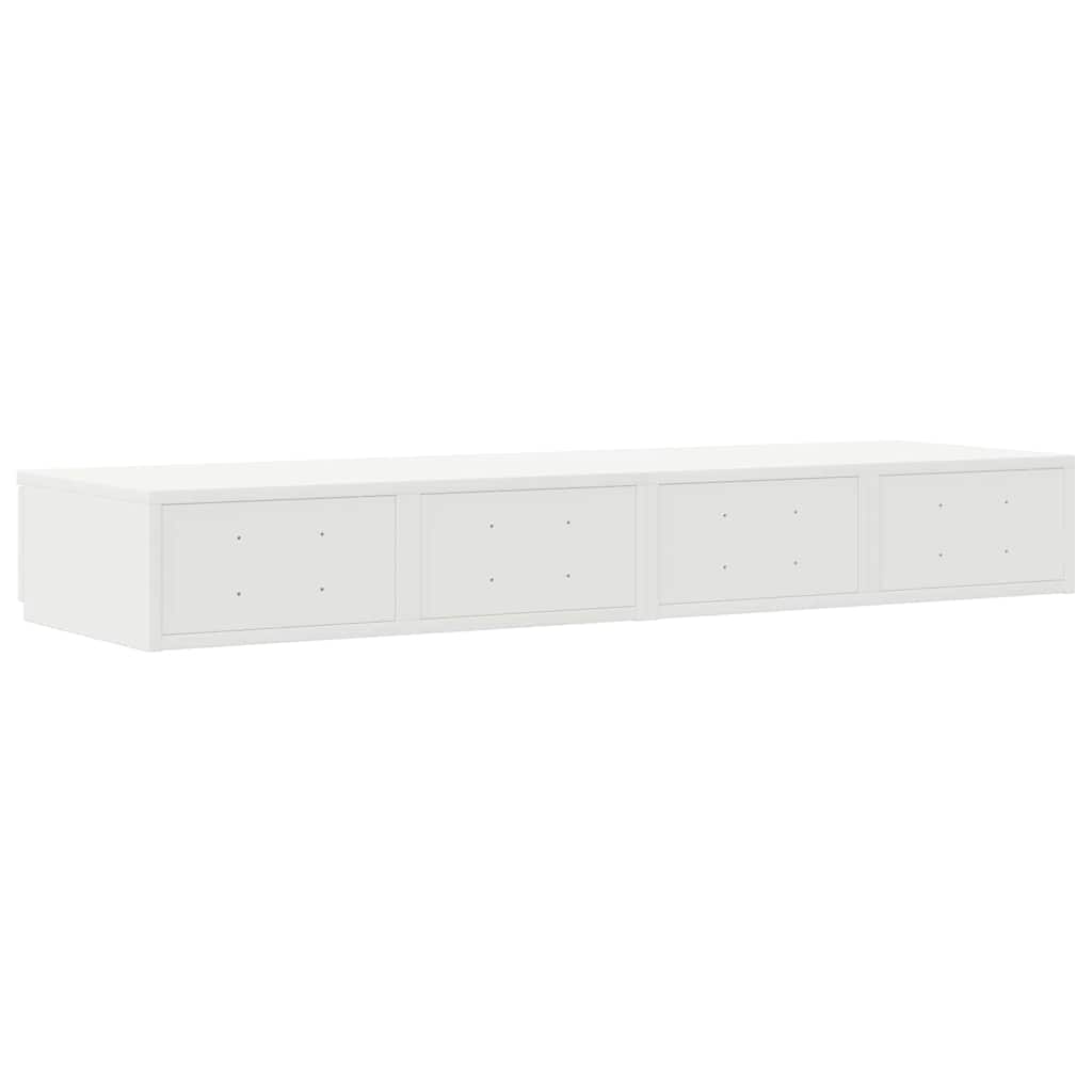 Tiroirs de lit Blanc 120 x 36,5 x 16,5 cm Bois d'ingénierie - XIOS