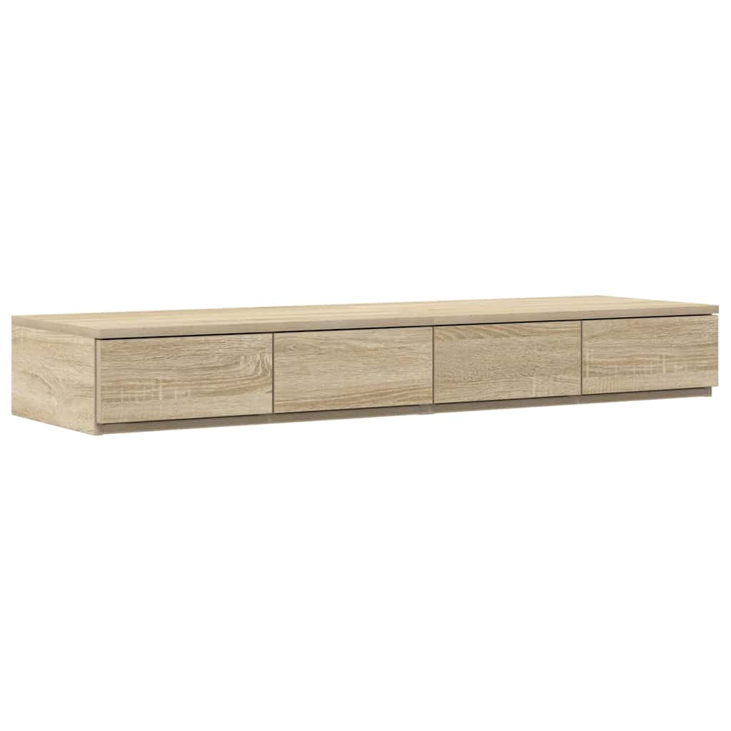 Tiroirs de lit avec tiroir Chêne Sonoma 120 x 36,5 x 16,5 cm - XIOS