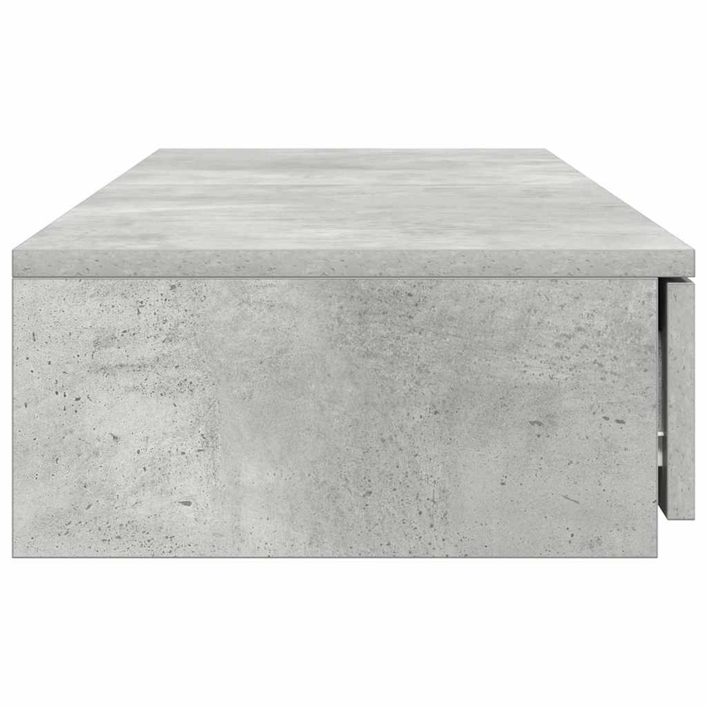 Tiroirs de lit avec tiroir Gris béton 120 x 36,5 x 16,5 cm - XIOS