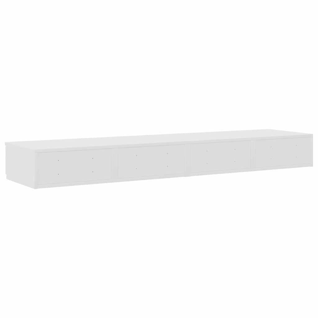 Tiroirs de lit Blanc 140 x 36,5 x 16,5 cm Bois d'ingénierie - XIOS