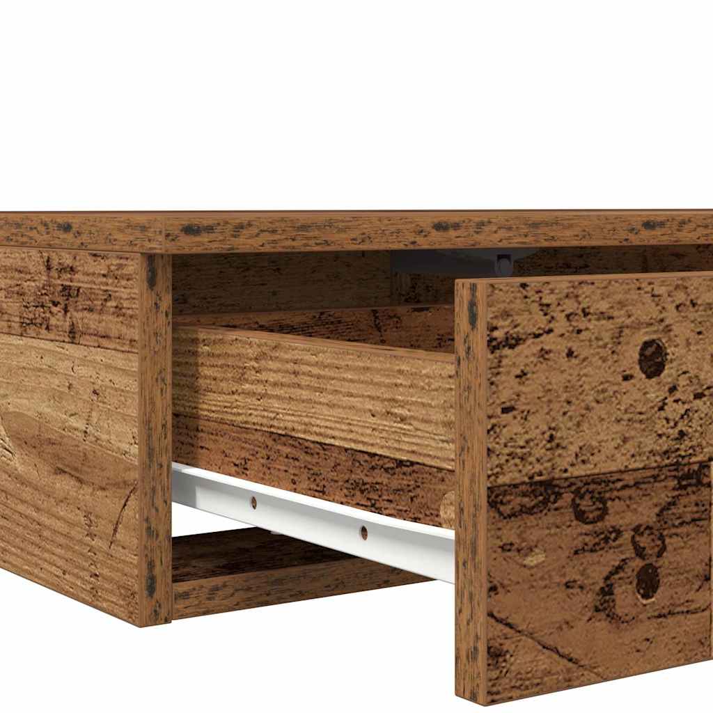 Tiroirs de lit avec tiroir Bois ancien 140 x 36,5 x 16,5 cm - XIOS