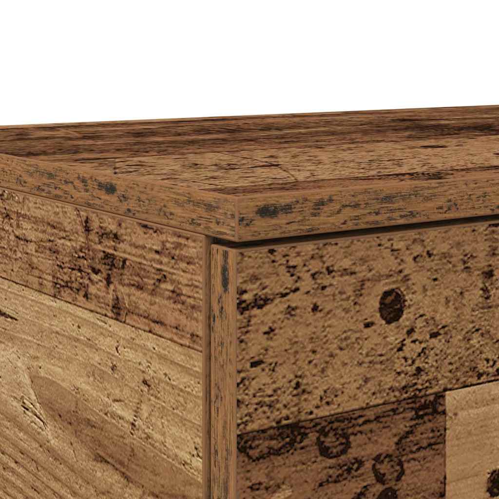 Tiroirs de lit avec tiroir Bois ancien 140 x 36,5 x 16,5 cm - XIOS