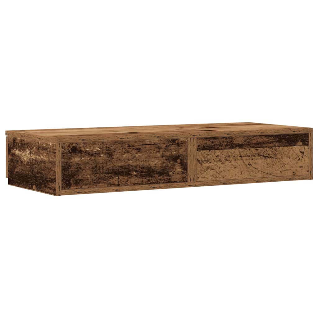 Tiroirs de lit avec tiroir Bois ancien 75 x 36.5 x 16.5 cm