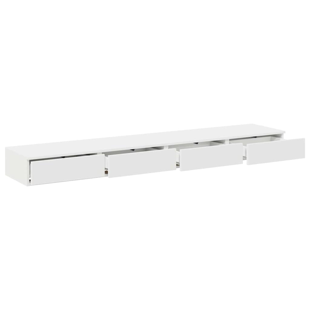 Tiroirs de lit Blanc 180 x 36,5 x 16,5 cm Bois d'ingénierie - XIOS