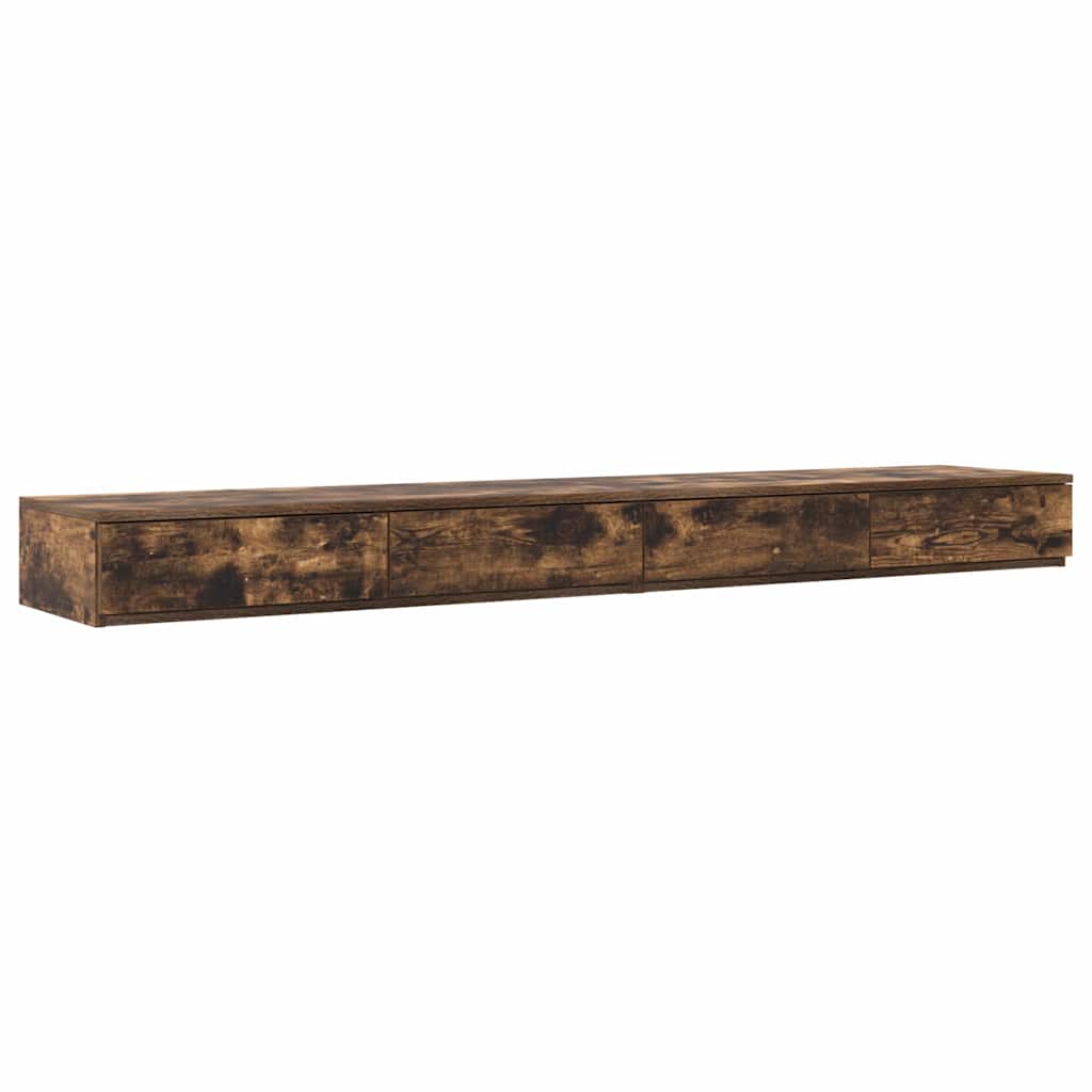Tiroirs de lit avec tiroir Chêne fumé 180 x 36,5 x 16,5 cm - XIOS