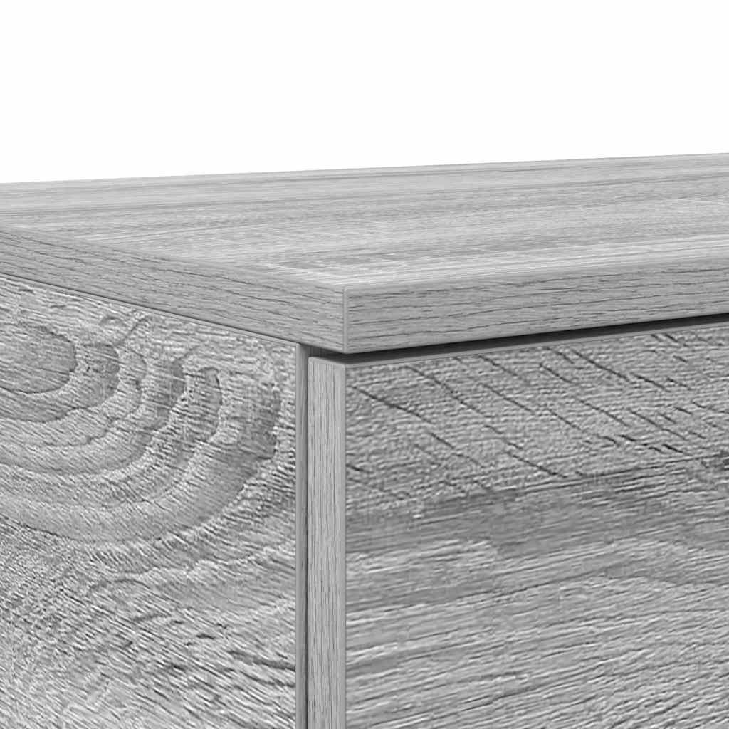 Tiroirs de lit avec tiroir Gris Sonoma 180 x 36,5 x 16,5 cm - XIOS