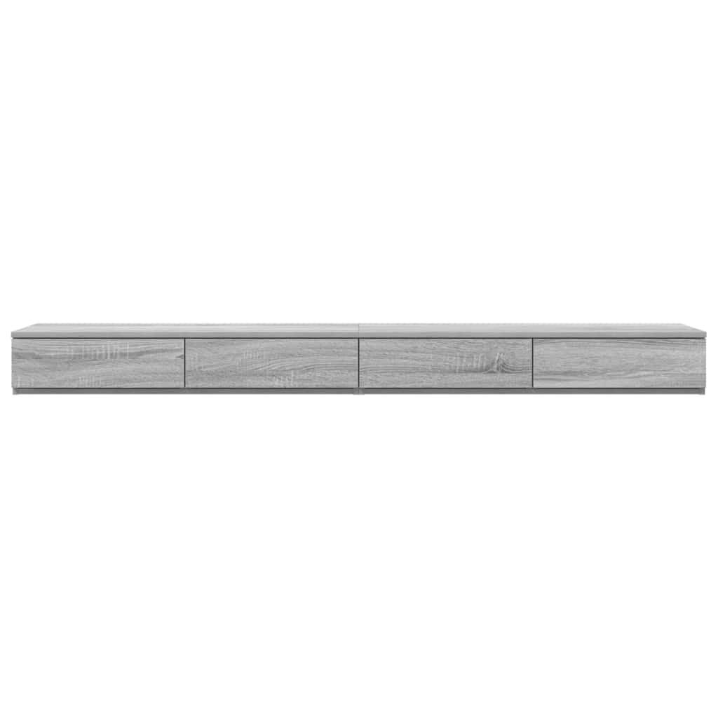 Tiroirs de lit avec tiroir Gris Sonoma 180 x 36,5 x 16,5 cm - XIOS
