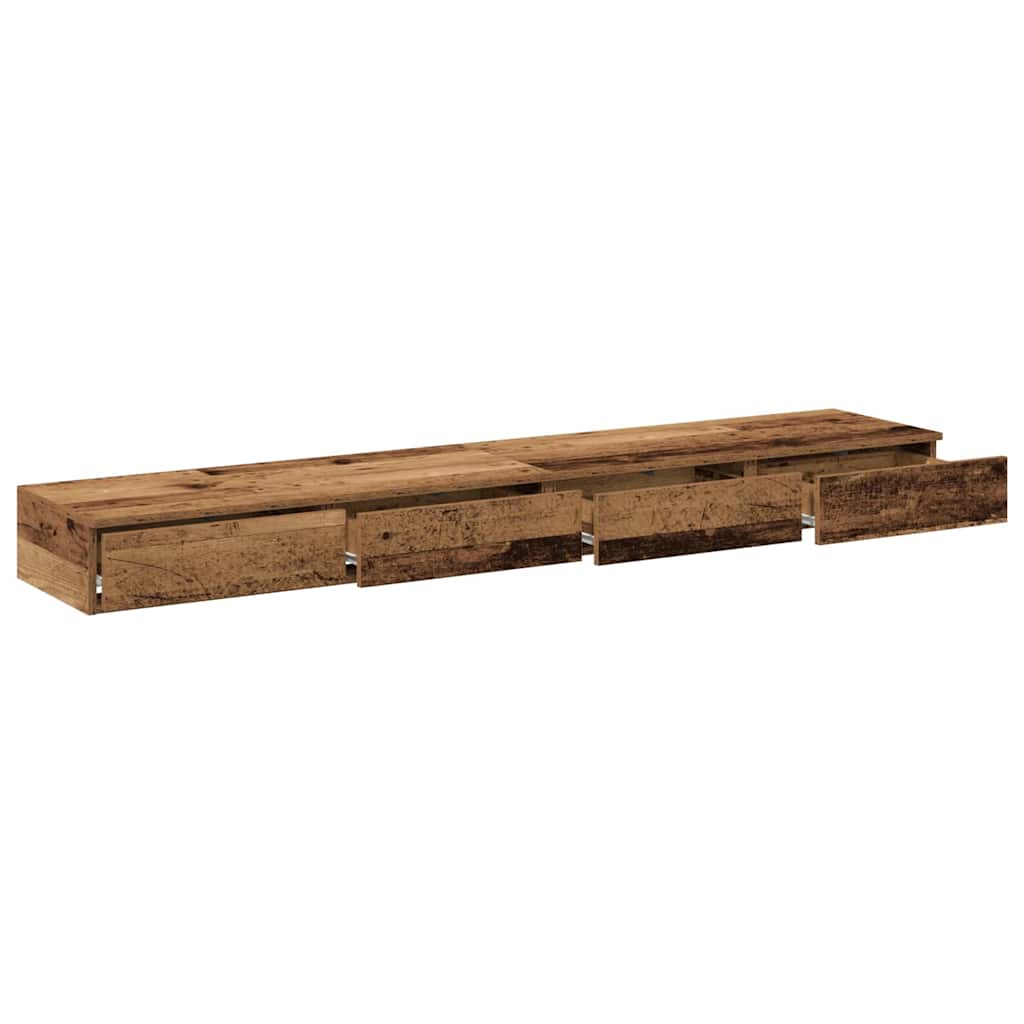 Tiroirs de lit avec tiroir Bois ancien 180 x 36,5 x 16,5 cm - XIOS