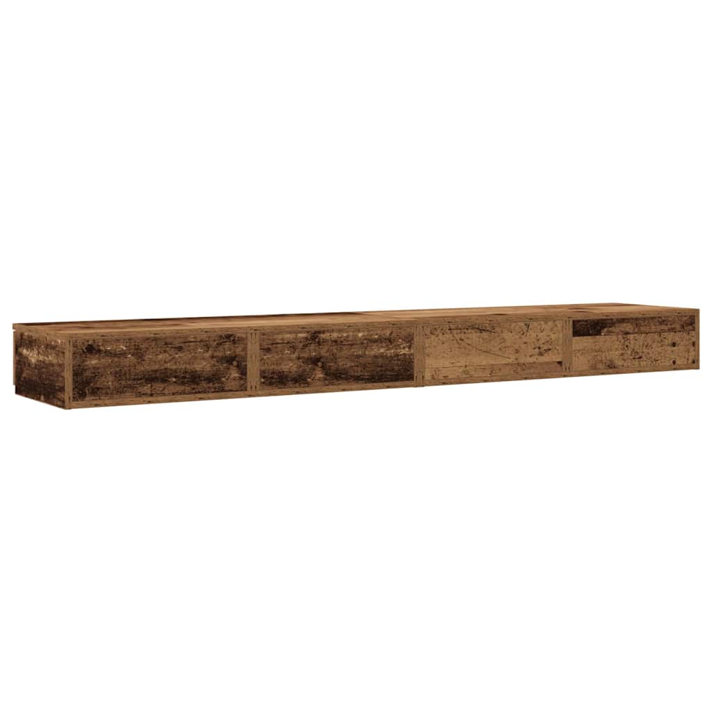 Tiroirs de lit avec tiroir Bois ancien 180 x 36,5 x 16,5 cm - XIOS