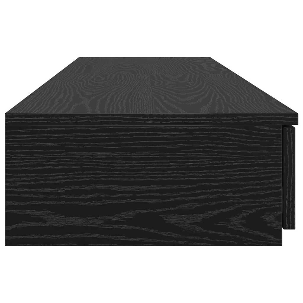 Tiroirs de lit avec tiroir Chêne noir 135 x 36,5 x 16,5 cm - XIOS