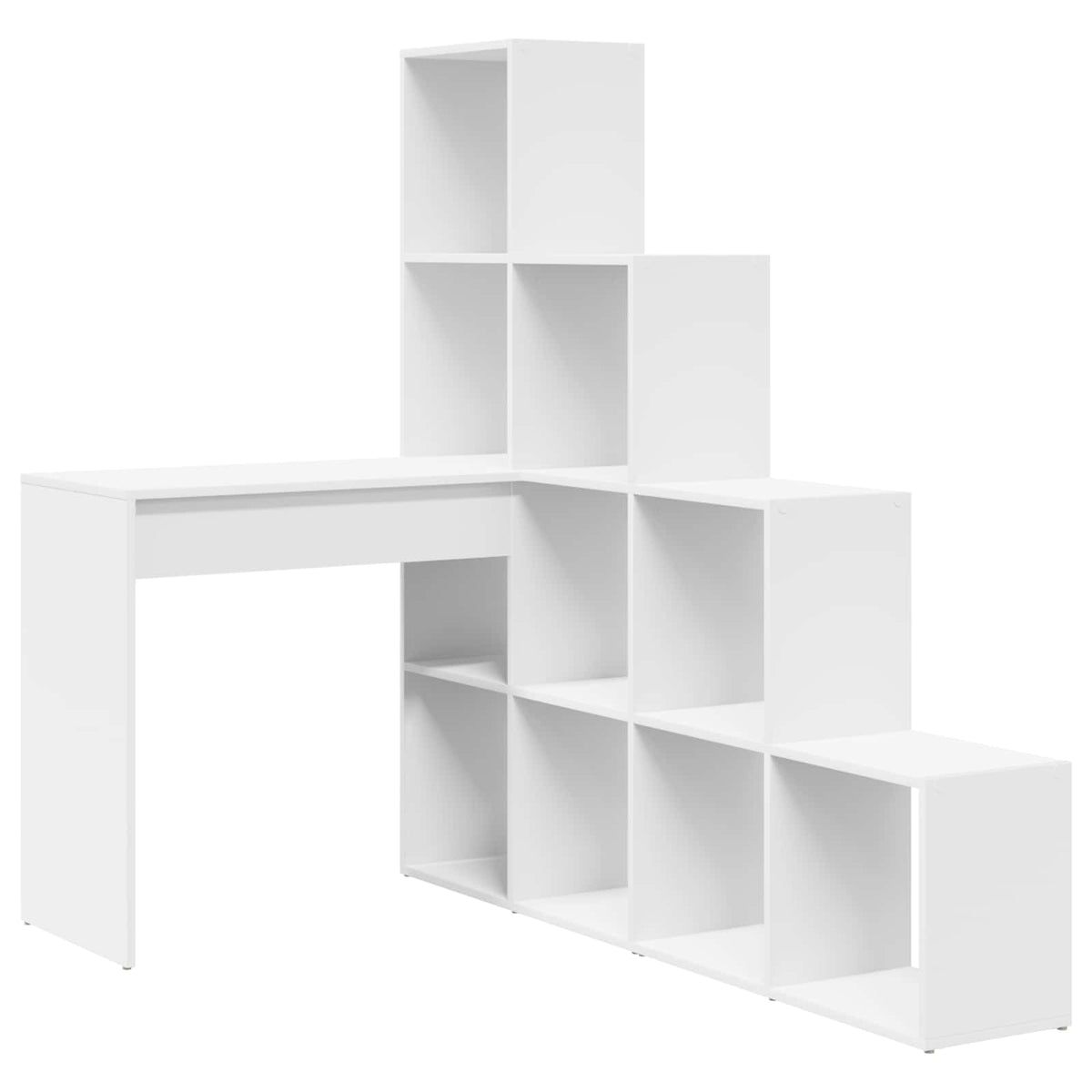 Bureau d’angle Blanc 101,5 x 149,5 x 149,5 cm Bois d’ingénierie - XIOS