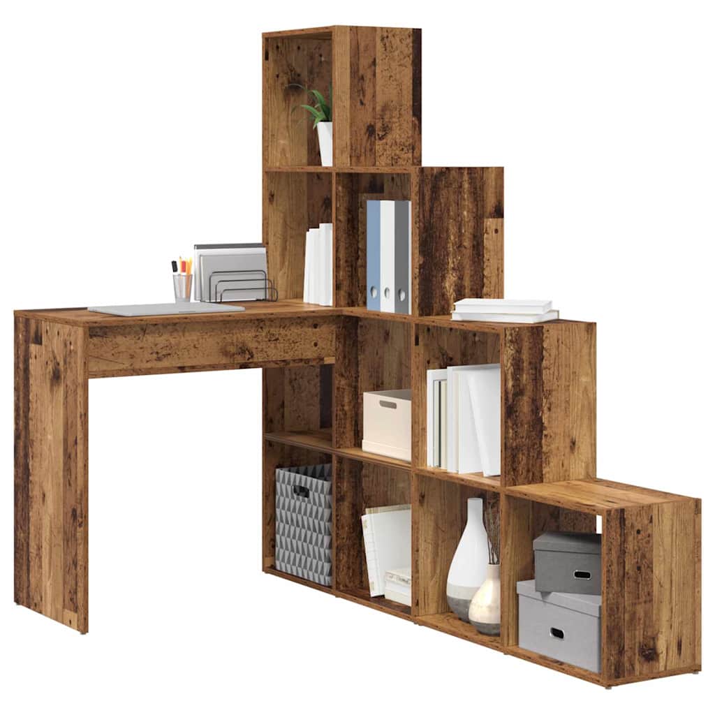Bureau d'angle Bois Ancien 101,5 x 149,5 x 149,5 cm - XIOS