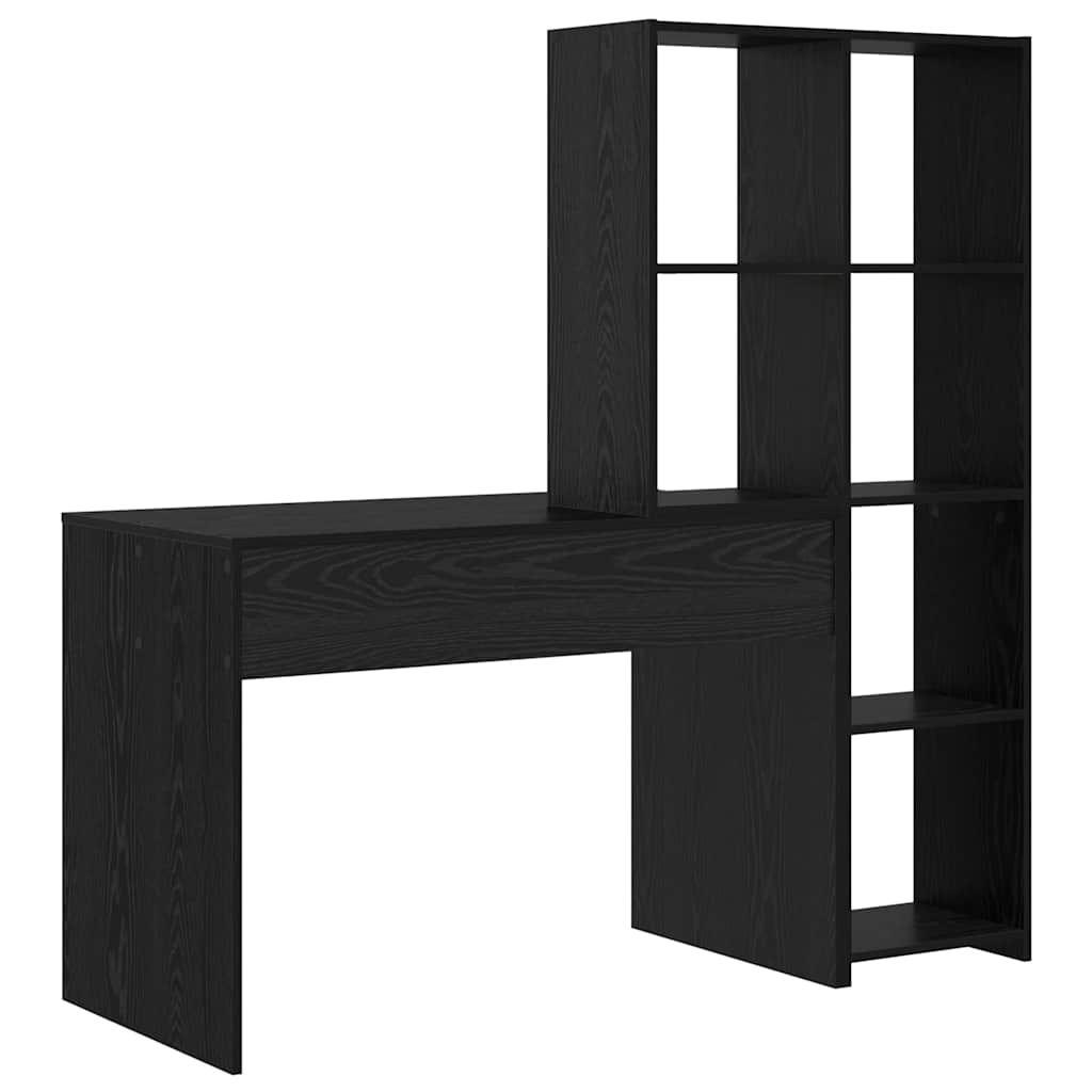 Bureau Chêne noir 138,5 x 55 x 143 cm Bois d'ingénierie - XIOS