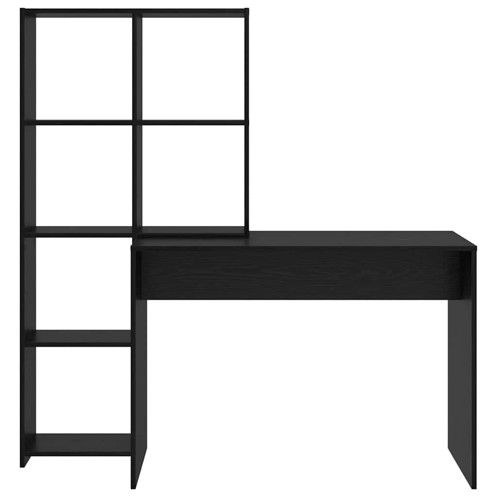Bureau Chêne noir 138,5 x 55 x 143 cm Bois d'ingénierie - XIOS
