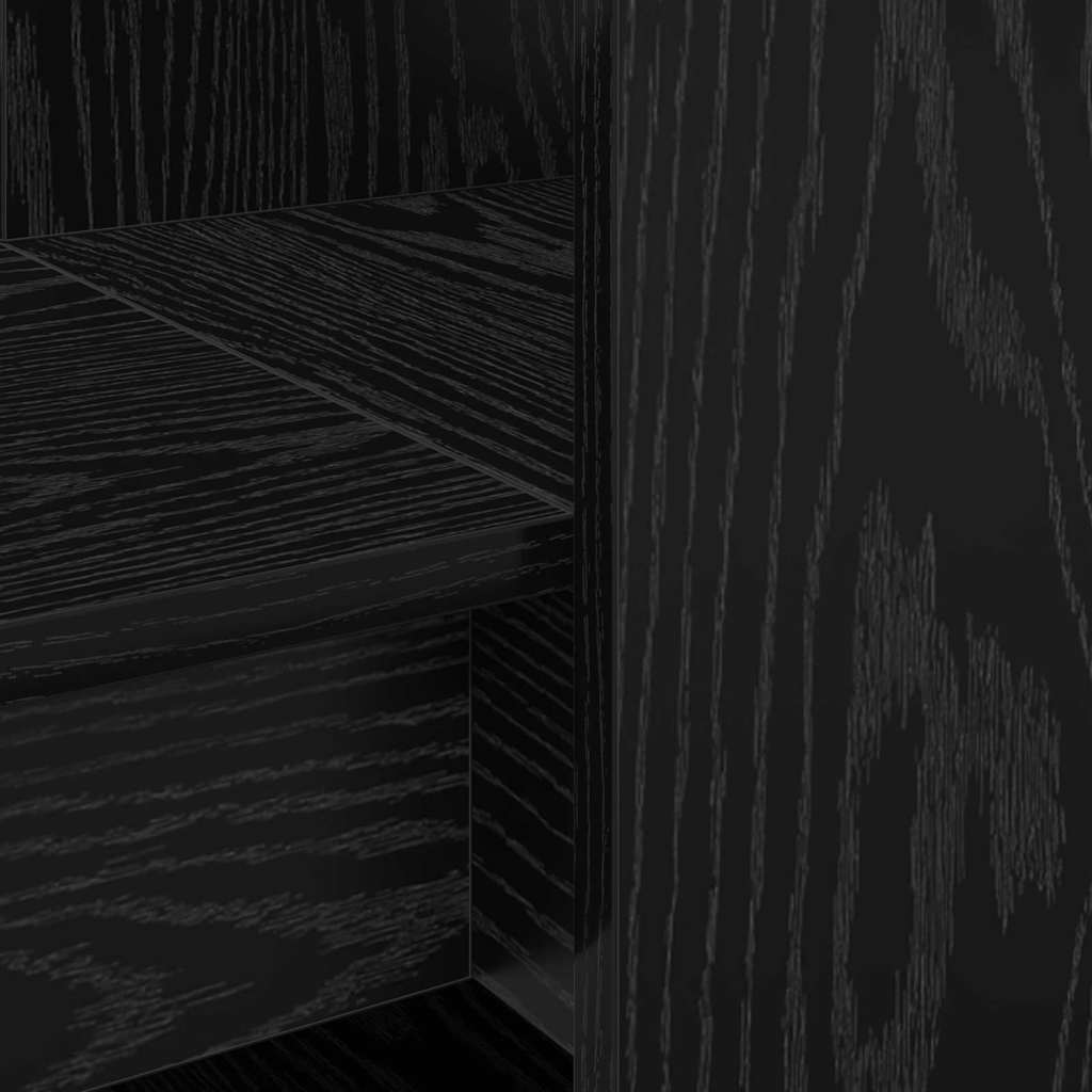 Bureau Chêne noir 122 x 67 x 145 cm Bois d'ingénierie - XIOS