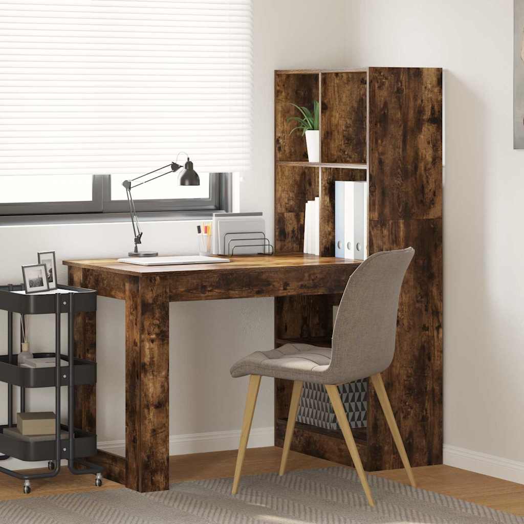 Bureau Chêne fumé Bois d'ingénierie 122 x 67 x 145 cm