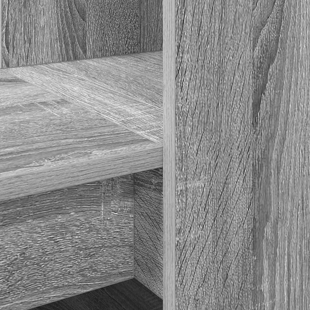 Bureau Gris Sonoma 122 x 67 x 145 cm Bois d'ingénierie - XIOS