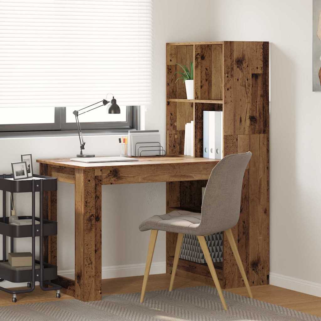 Bureau Bois Ancien Bois d'ingénierie 122 x 67 x 145 cm