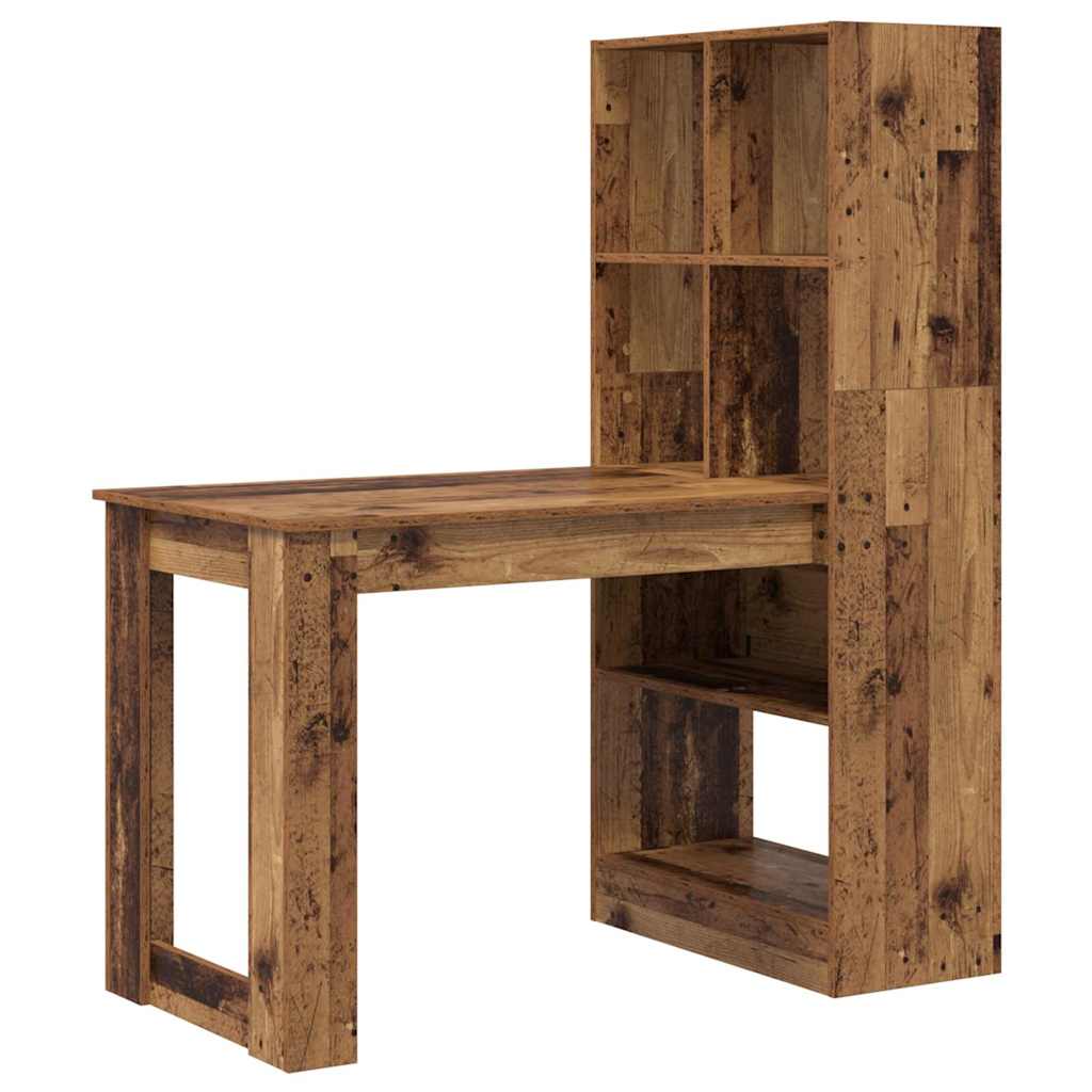 Bureau Bois Ancien Bois d'ingénierie 122 x 67 x 145 cm