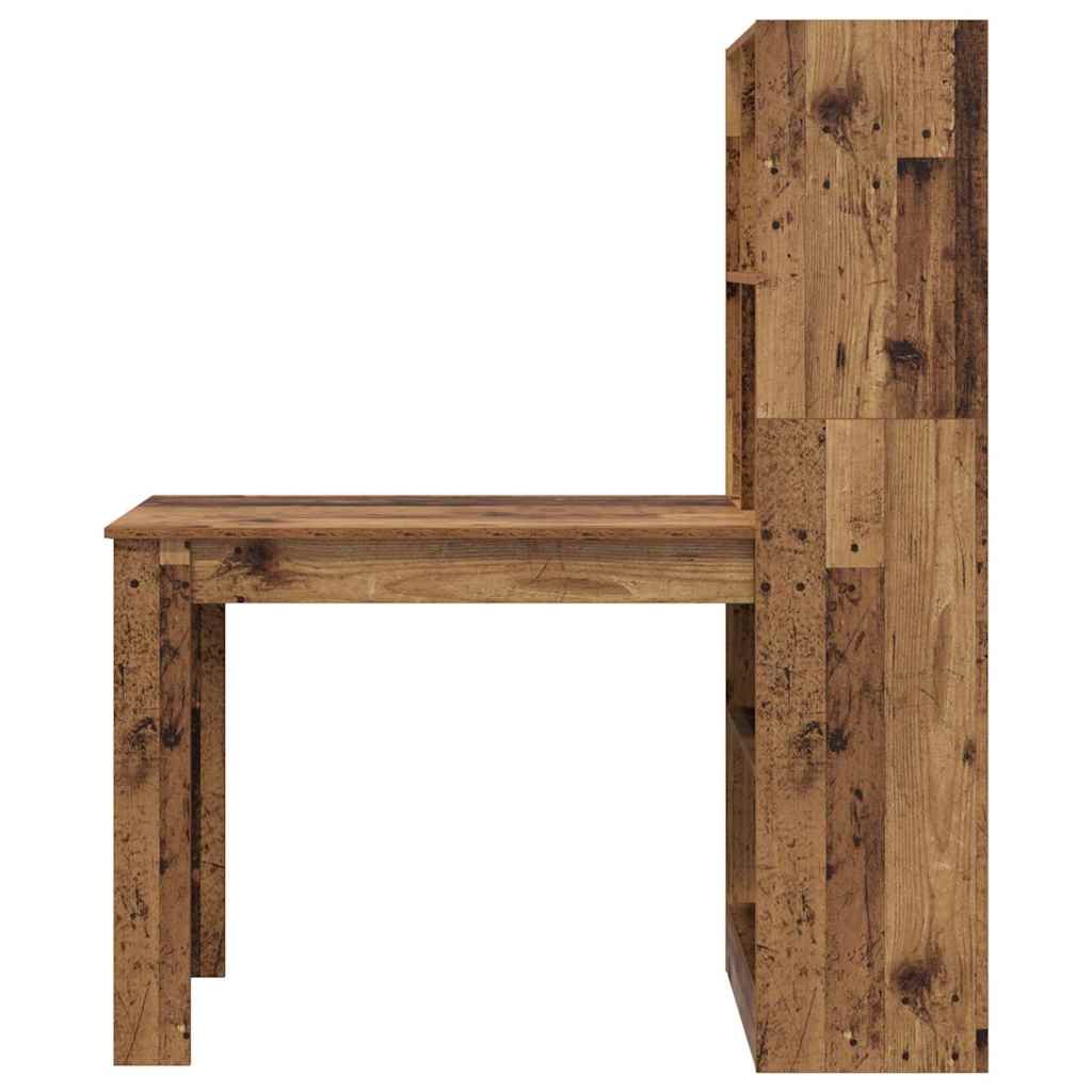 Bureau Bois Ancien Bois d'ingénierie 122 x 67 x 145 cm