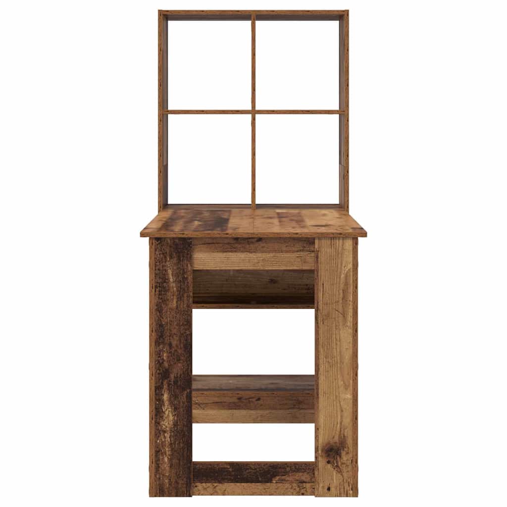 Bureau Bois Ancien Bois d'ingénierie 122 x 67 x 145 cm