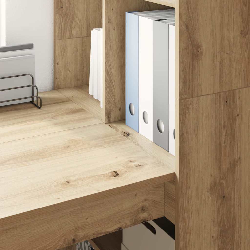 Bureau Chêne artisanal 122 x 67 x 145 cm Bois d'ingénierie - XIOS