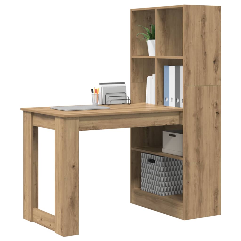 Bureau Chêne artisanal 122 x 67 x 145 cm Bois d'ingénierie - XIOS