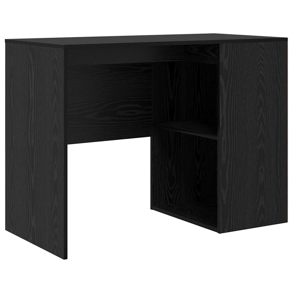 Bureau d'angle avec tiroir Chêne noir 102 x 88 x 75 cm