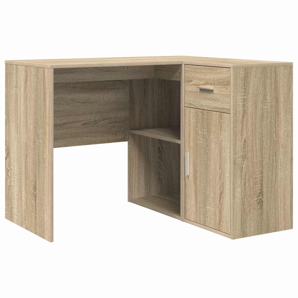 Bureau d'angle Chêne Sonoma 102 x 50 x 75 cm Bois d'ingénierie - XIOS