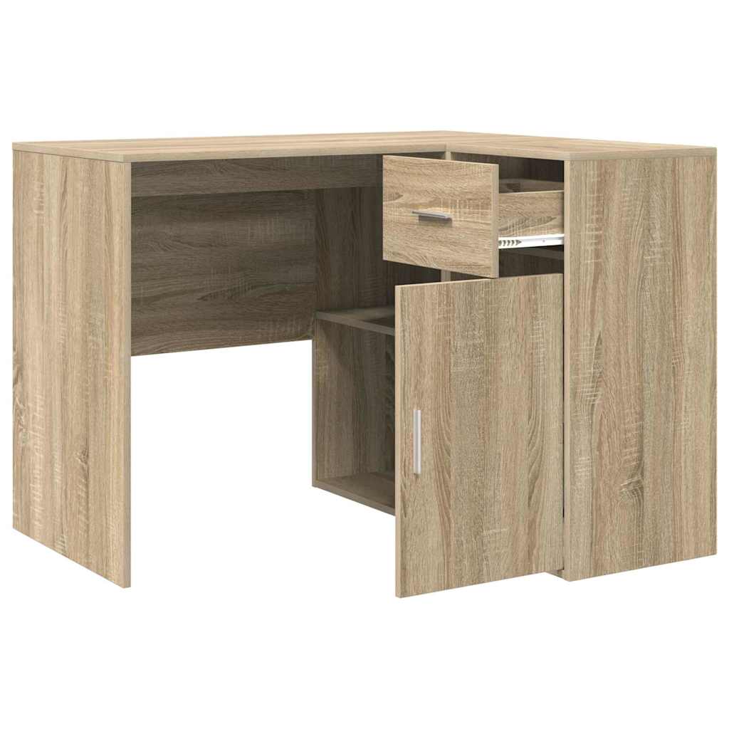 Bureau d'angle avec tiroir Chêne Sonoma 102 x 88 x 75 cm - XIOS