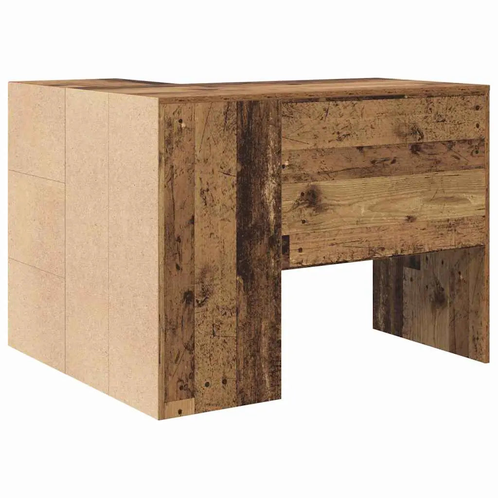 Bureau d’angle avec tiroir Bois ancien 102 x 88 x 75 cm - XIOS