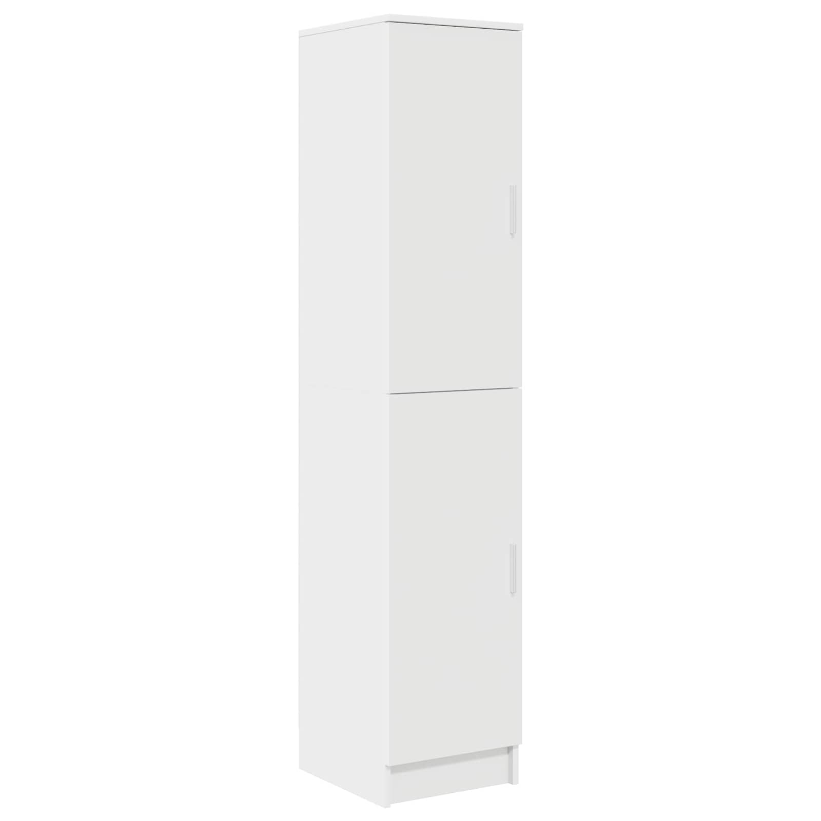 Bureau avec étagère avec stockage avec porte 2 pièces Blanc
