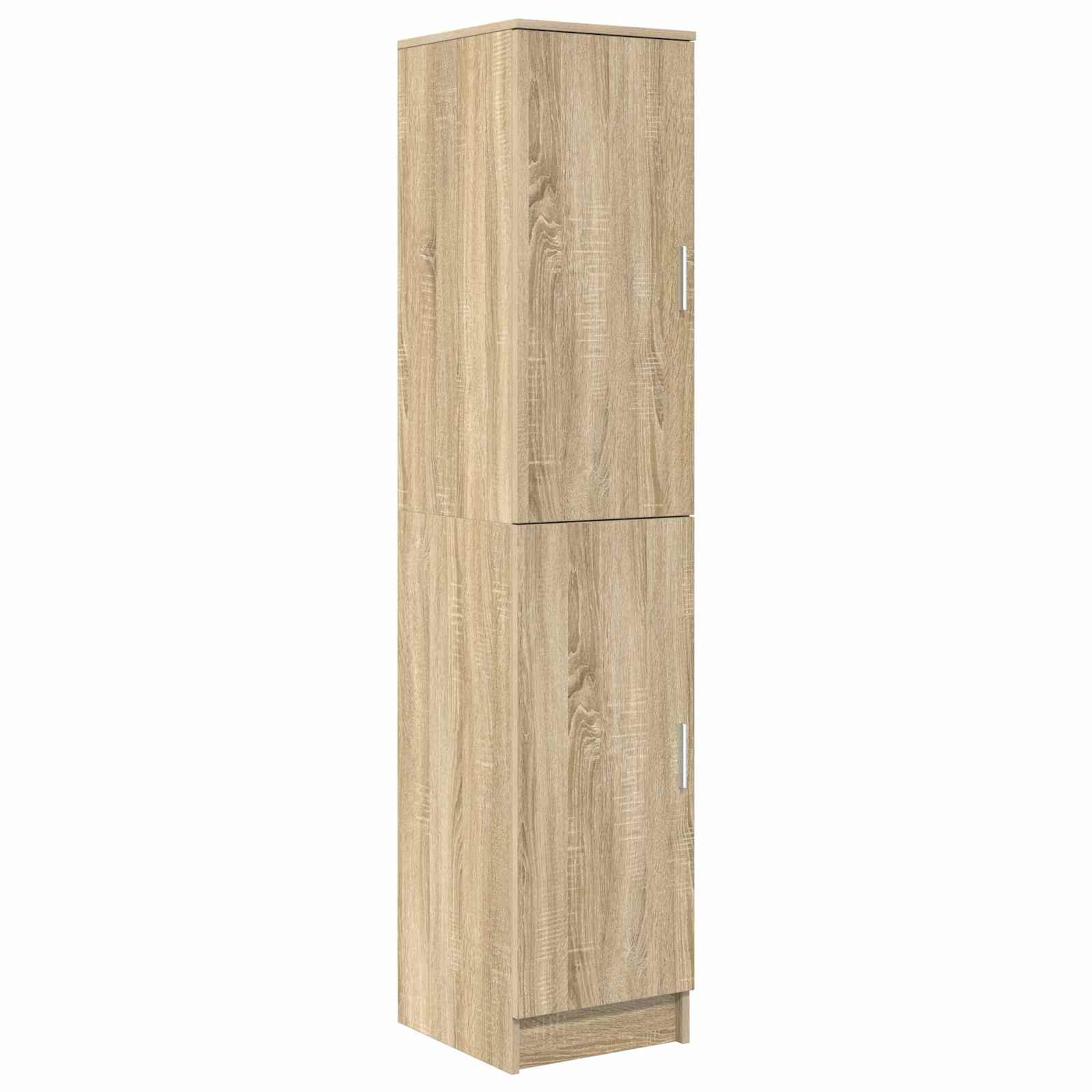Bureau avec étagère avec stockage 2 pièces Chêne Sonoma
