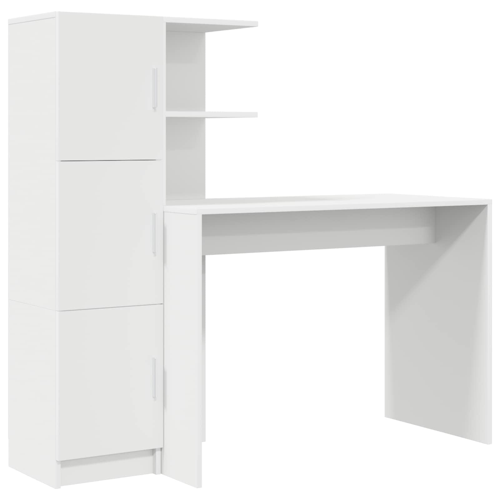 Bureau Blanc 133,5 x 50 x 124 cm 2 pc - XIOS