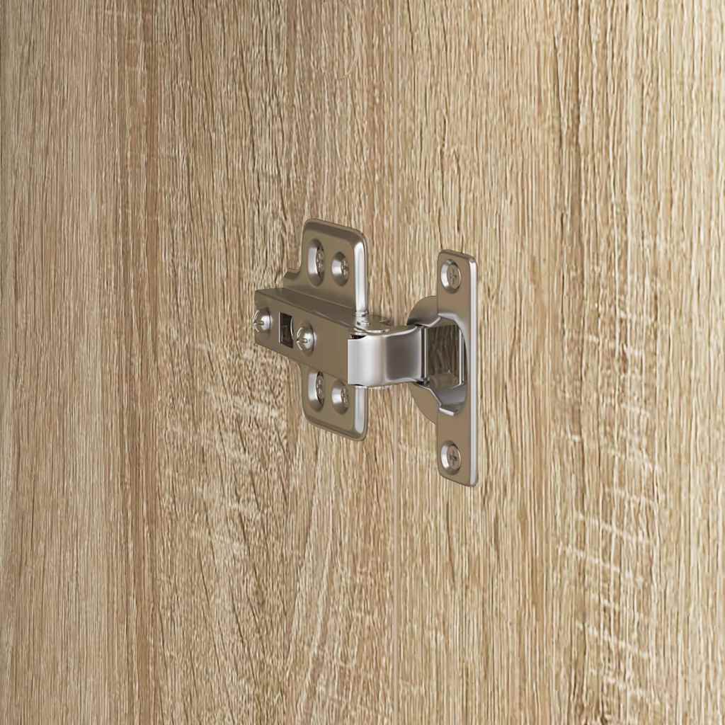 Bureau avec rangement 2 pcs Chêne Sonoma 102 x 50 x 124 cm - XIOS