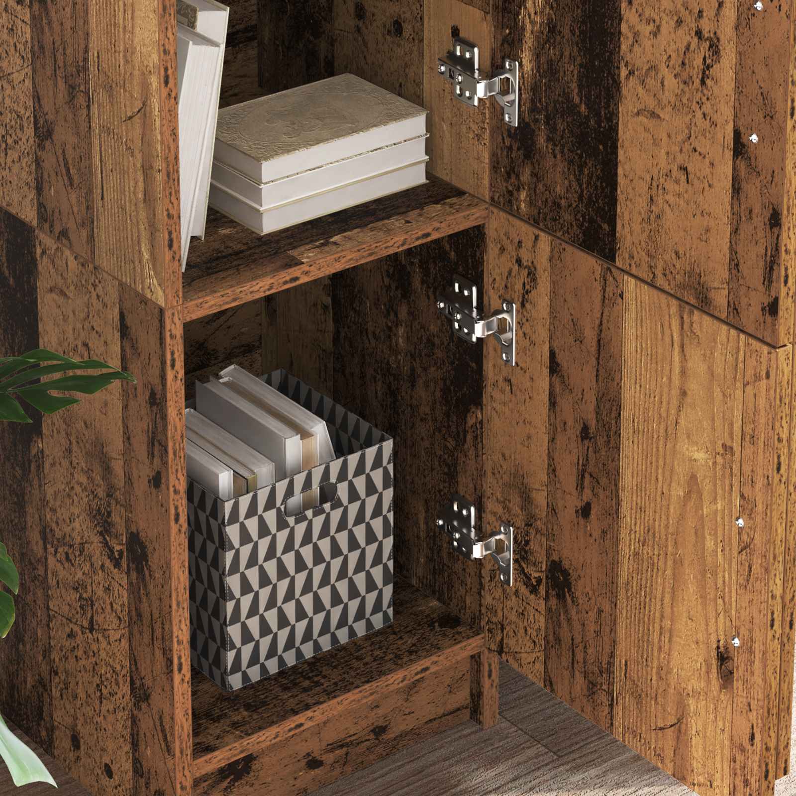 Bureau Bois ancien 133,5 x 50 x 124 cm 2 pc